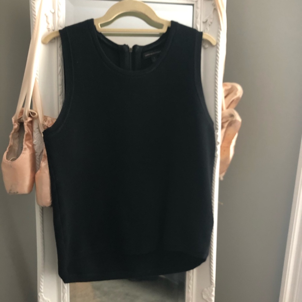 Banana Republic Sleeveless Black Sweater Tank